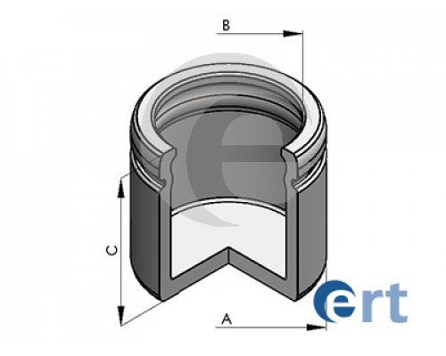 150595-C ERT Поршень переднего суппорта