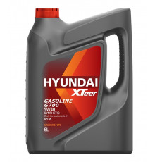 Масло HYUNDAI XTEER GASOLINE G700 5W40 6Л