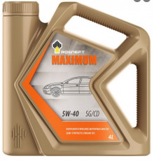 Масло ROSNEFT MAXIMUM 5W40 4Л