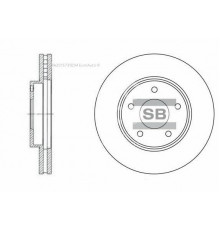 SD4202 HI-Q Диск тормозной передний вентилируемый