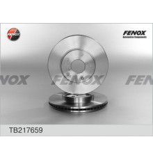 TB217659 FENOX Диск тормозной передний вентилируемый для Toyota RAV 4 2000-2005