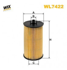 WL7422 WIX Фильтр масляный