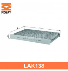 LAK138 Mahle / Knecht Фильтр салона