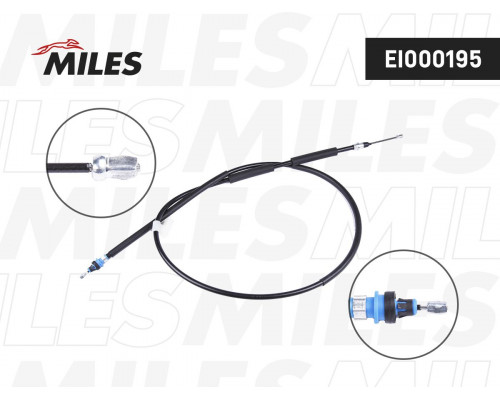 EI000195 Miles Трос стояночного тормоза правый для Mazda Mazda 3 (BK) 2002-2009