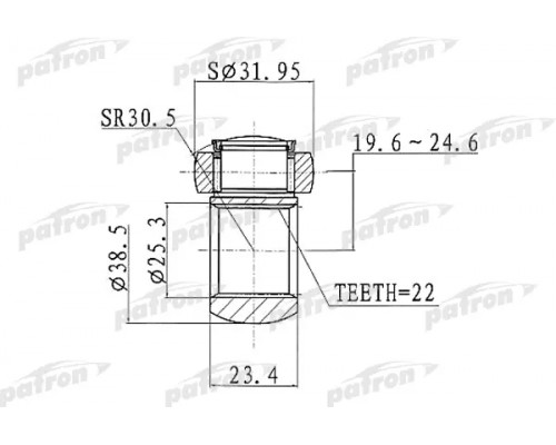 PTD003 Patron Трипоид