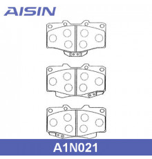 A1N021 Aisin Колодки тормозные передние к-кт