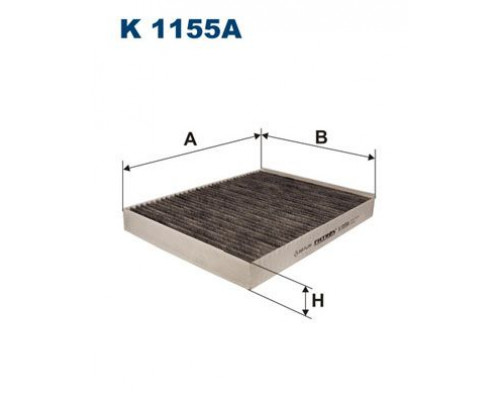 K1155A Filtron Фильтр салона