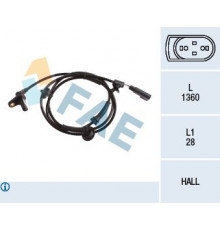 78216 FAE Датчик ABS передний для Ford Transit 2006-2013