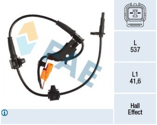 78226 FAE Датчик ABS передний левый для Honda CR-V 2002-2006