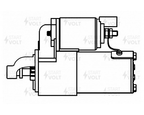 LST0810 STARTVOLT Стартер