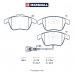 Торм. колодки дисковые передн. Audi Q3 (8U) 11-; Seat Alhambra II 10-; VW Tiguan I 07- / Sharan 10- (M2624332)