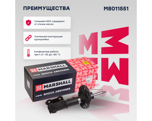 Амортизатор газ. передн. лев. Hyundai Sonata VIII 19- (M8011551)
