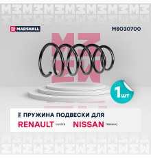 Пружина подвески задн. Renault Duster 10- / Nissan Terrano 14- (M8030700)