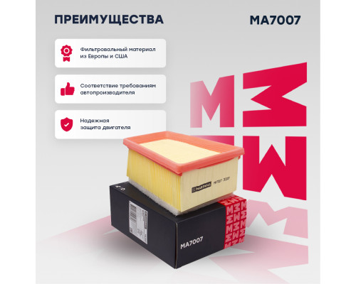 Фильтр воздушный LADA LARGUS 12-; RENAULT DUSTER 10-, LOGAN 04-, SANDERO 09-