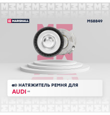 Натяжитель ремня SKODA OCTAVIA 04-; VOLKSWAGEN PASSAT 05-, POLO 01-, TIGUAN 07-