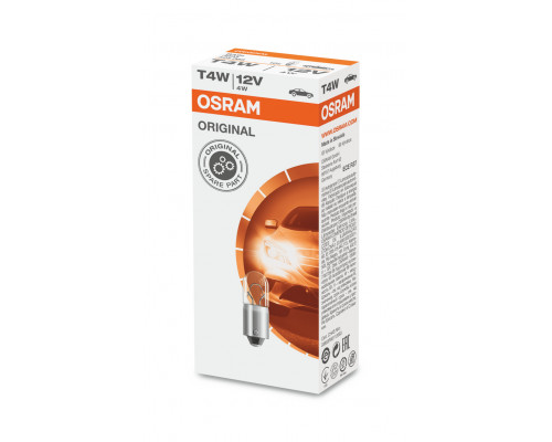 Лампа T4W 12V OSRAM ORIGINAL