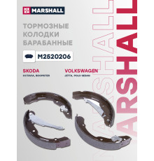 Тормозные колодки барабанные задние SKODA OCTAVIA 96-; VOLKSWAGEN CADDY 95-, JETTA 10-, POLO 09-