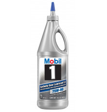 Масло трансмиссионное синтетическое Mobil Delvac 1 Gear Oil LS 75W-90 (946 мл.) 153469
