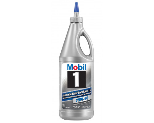 Масло трансмиссионное синтетическое Mobil Delvac 1 Gear Oil LS 75W-90 (946 мл.) 153469