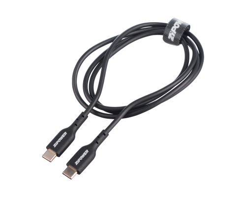 Кабель TYPE-C - TYPE-C, 1м.  ZiPOWER