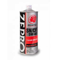 Моторное масло IDEMITSU Zepro Euro Spec SN/CF SAE 5W-40 (1л)