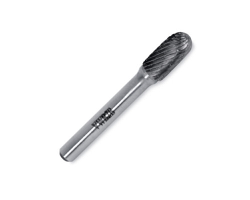 Фреза цилиндрическая с радиусным концом 3/4"(19мм), хвостовик 1/4"(6.35мм)