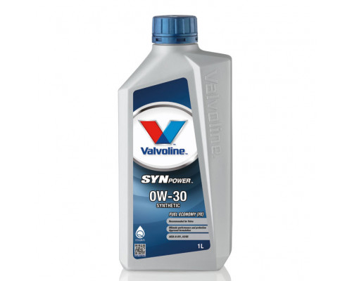 Масло моторное синтетическое Valvoline SYNPOWER FE 0W-30 (1л) (арт. 872560)