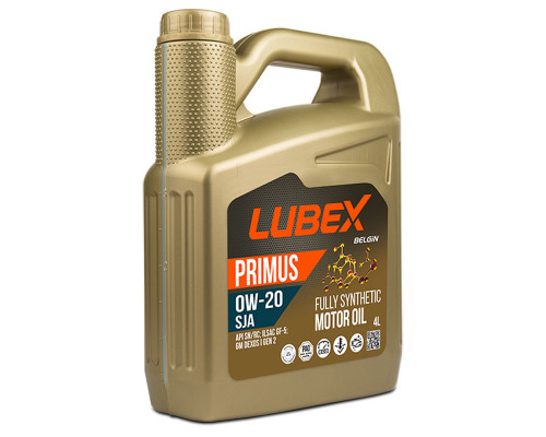 Масло моторное LUBEX  PRIMUS SJA 0W-20 (4л)