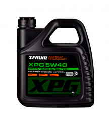 Масло моторное Xenum XPG 5W-40 полиалкиленгликолевое  с добавлением эстеров (4л)