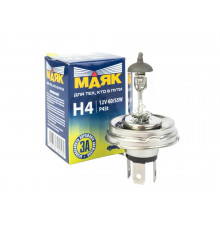 Лампа автомобильная Маяк Н4 12V 60/55W P43t ORIGINAL PRO "Маяк" OEM 02420