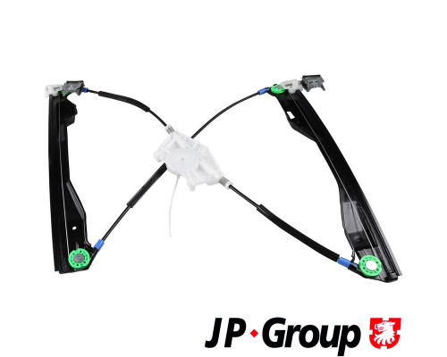 1188107080 JP Group Стеклоподъемник электр. передний правый для Skoda Fabia 1999-2007