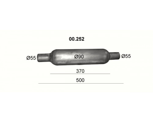 00.252 Polmostrow Пламегаситель универсальный