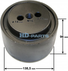 112800 HD-PARTS Сайлентблок V-образной тяги