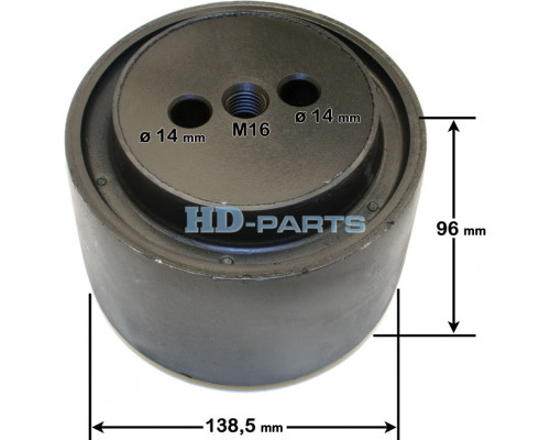 112800 HD-PARTS Сайлентблок V-образной тяги