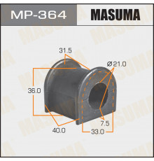 MP-364 Masuma Втулка (сайлентблок) заднего стабилизатора