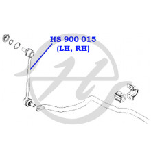 HS900015 Hanse Стойка переднего стабилизатора