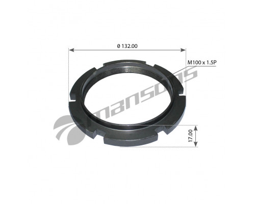 400.644 Mansons Гайка задней ступицы