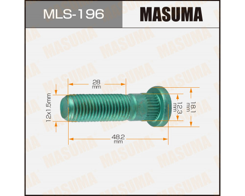 MLS-196 Masuma Шпилька колеса