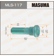 MLS-117 Masuma Шпилька колеса