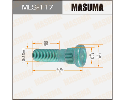 MLS-117 Masuma Шпилька колеса