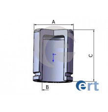 151101-C ERT Поршень переднего суппорта