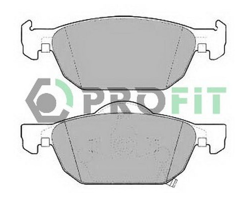 5000-2025 Profit Колодки тормозные передние к-кт