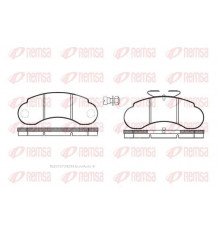 0142.20 Remsa Колодки тормозные передние к-кт