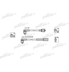 PSCI1015 Patron Провода высокого напряж. к-кт для VW Golf III/Vento 1991-1997