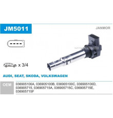 JM5011 Janmor Катушка зажигания