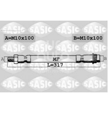 SBH4094 Sasic Шланг тормозной передний