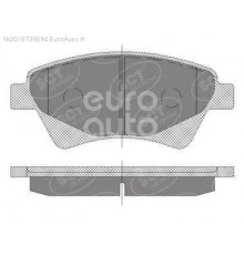 SP408 SCT Germany Колодки тормозные передние к-кт