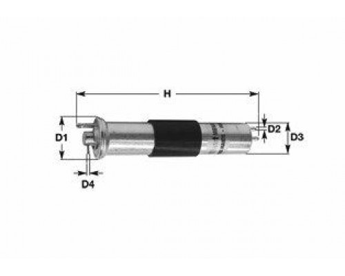 MBNA1543 Clean Filters Фильтр топливный