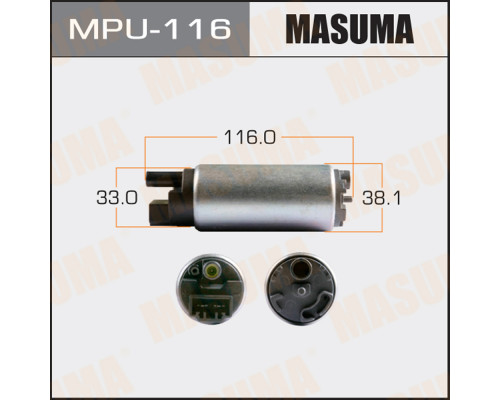 MPU-116 Masuma Насос топливный электрический для Toyota Avensis I 1997-2003
