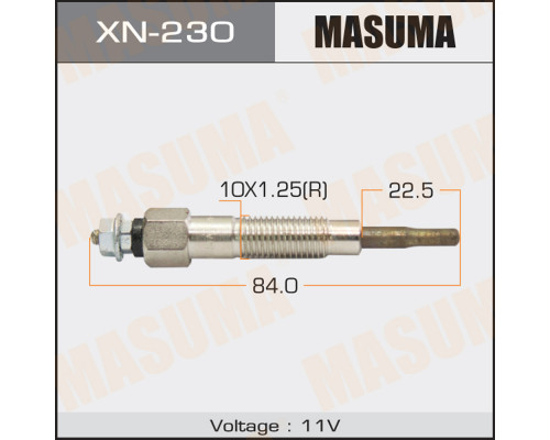 XN-230 Masuma Свеча накаливания для Nissan Patrol (Y61) 1997-2009